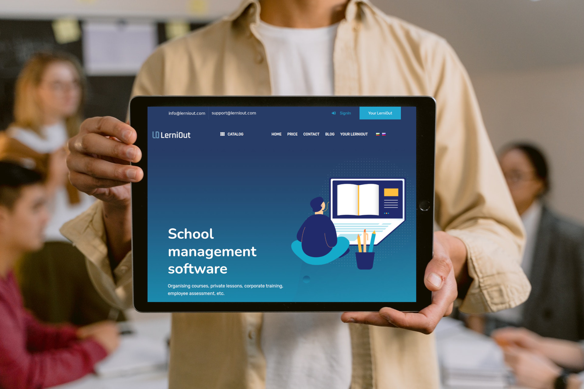 Magnic Software - Онлайн софтуер за управление на курсове и уроци за школи